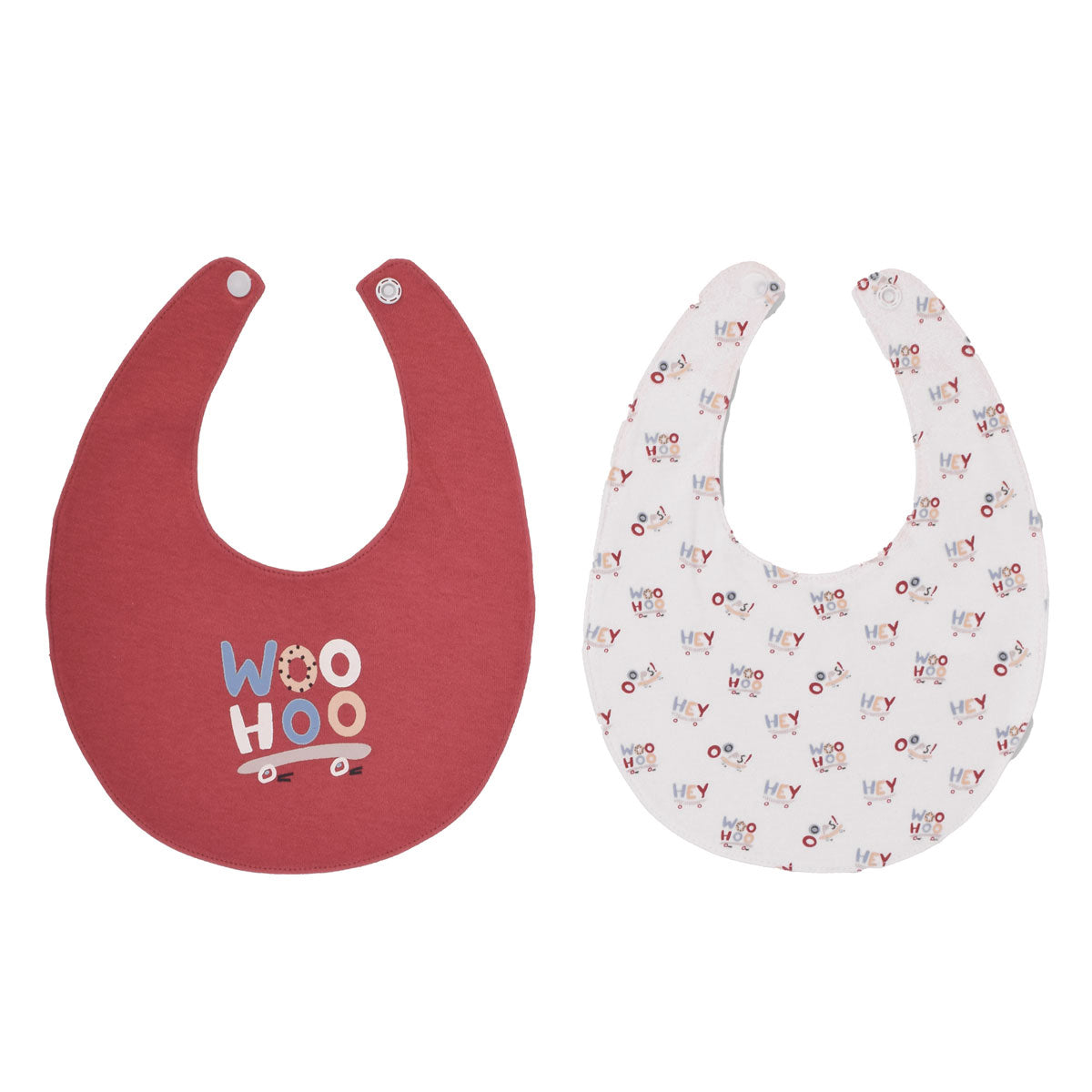 Junior Printed Bib Baby Skate 2 PCS